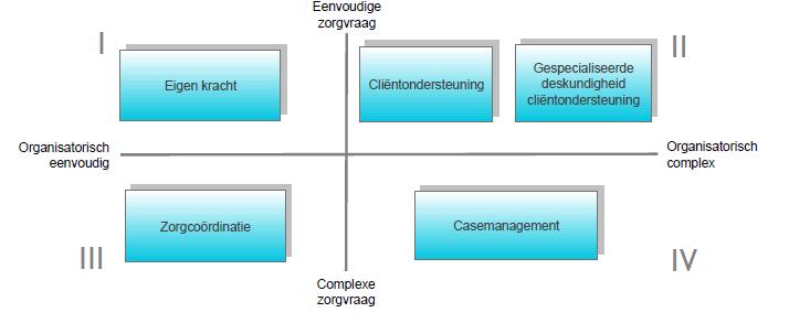 Frieslabmodel (zie hieronder), maar met een eigen invulling voor casemanagement door de POH-er. Dit kan een wijkverpleegkundige zijn.