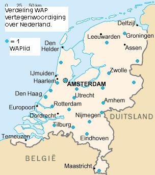 Eind 2007 waren 22 revalidatieartsen lid, met een goede geografische verspreiding over Nederland.