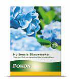 1 kilogram 6 omdoos 4,99 718278810 2383 54 display 4,99 7182812100 1358 Pokon Hortensia Voeding NPK 8-4-8 + 2 MgO + 1 Fe Organisch minerale meststof voor hortensia s, rododendrons en andere