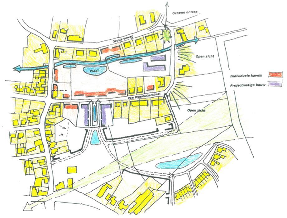 Vraag en aanbod De behoefte aan nieuwe woningen is voor Oostrum via het zogenaamde stoplichtmodel (tot 2030) vastgesteld op 72 woningen.
