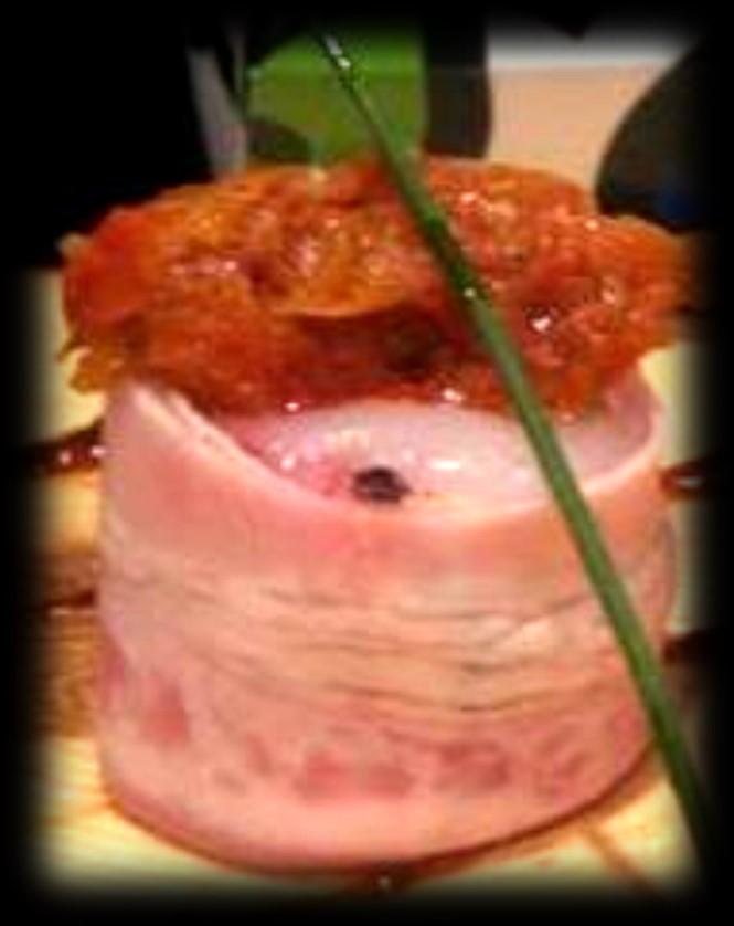 baconvinaigrette Au vinaigrette de lard fumé - with bacon