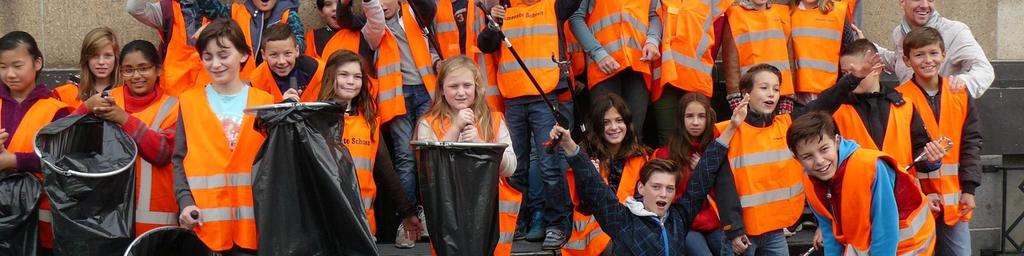 Op 5 oktober organiseerde de werkgroep een grote schoonmaakactie, waaraan binnenstadondernemers, scholen, schoonmaakbedrijven, bewoners en andere vrijwilligers hebben deelgenomen.