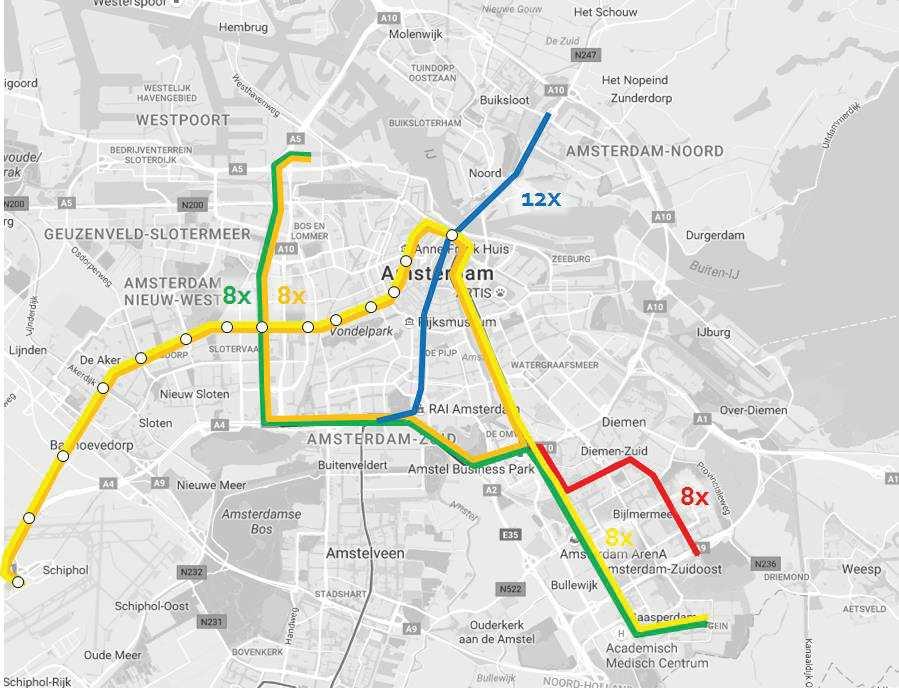 Gemeente Amsterdam Uitbreiding metronet Amsterdam Definitief 4 mei 2017 3 Variant 2C: Westlijn 3.1 Inleiding Dit hoofdstuk beschrijft de eerste variant die is onderzocht: de zogeheten Westlijn.