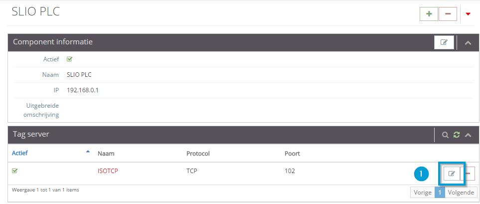 Vul nu de gevraagde gegevens in en klik daarna op Opslaan. Active Type Name IP Netwerk Component Activeer Netwerk Component. Kies het type, voor VIPA CPU s kies voor S7-300.