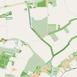 op de kruising Op deze weg komt u in de woonplaats Sint Jansteen. linksaf naar Oude Drydijck 5.7 km.