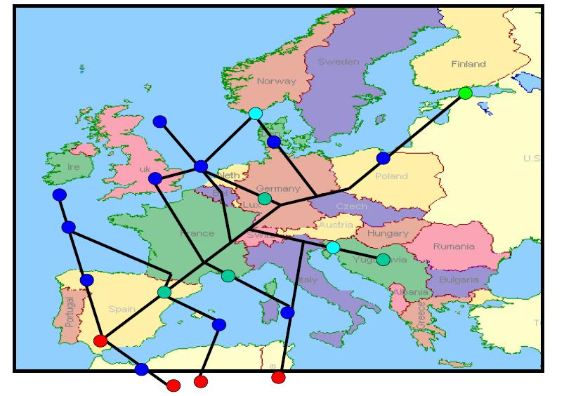 Mogelijke showstoppers/bottlenecks Transportnet (supergrid) te laat Internationale governance EU + nationaal/regionaal onvoldoende geregeld