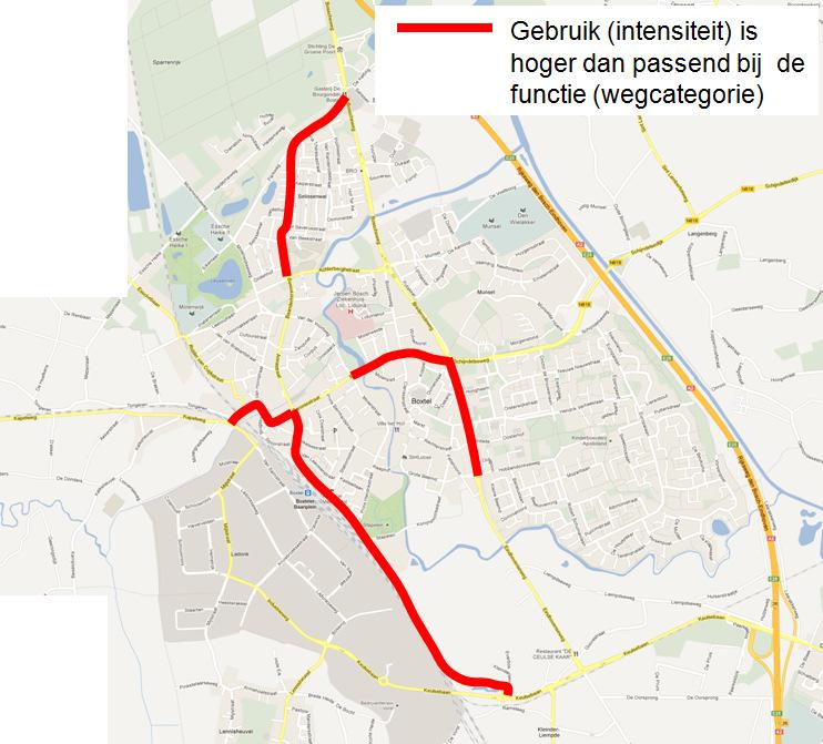 avondspits op de Keulsebaan tussen de Parallelweg Zuid en de aansluiting op de A2 en voor beide spitsperioden voor de rijksweg A2 (zie ook figuur 5.3).