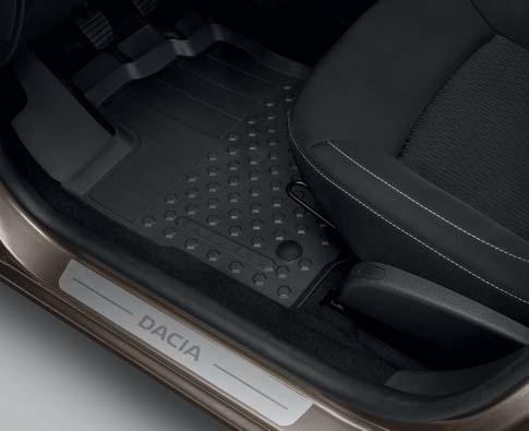 De bak beschermt de originele vloerbedekking en past perfect in de bagageruimte van uw auto.