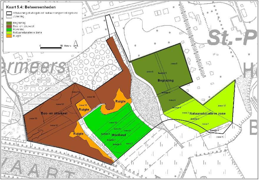 toekomstig beheer ophoging Bos en ruigte Begrazing Bos en