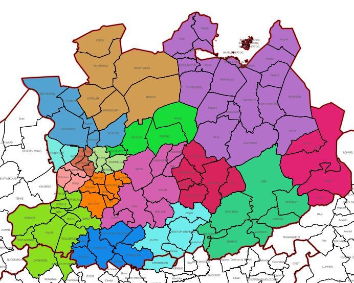 Antwerpen: voorstel akkoord Domus Medica Nieuw voorstel : DEEL 1 Antwerpen: voorstel WG geografische afbakening Schoten Voorstel: bij Merksem, Ekeren, Stabroek Huisartsenkring Merksem-Schoten, met