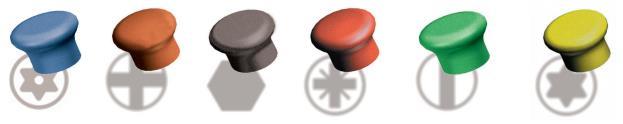 Ega Master precisie schroevendraaiers voor elektriciens Type MICROTRONIC, zaagsnede MM en INCH Ergonomische handvaten en kleur op de kop welke het type schroef aangeeft.