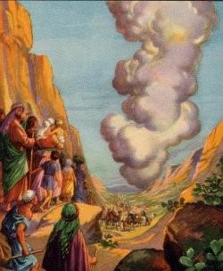Hoe leidde God Zijn volk? Exodus 13:20 Zo braken zij op uit Sukkoth en sloegen hun kamp op in Etham, aan de rand van de woestijn.