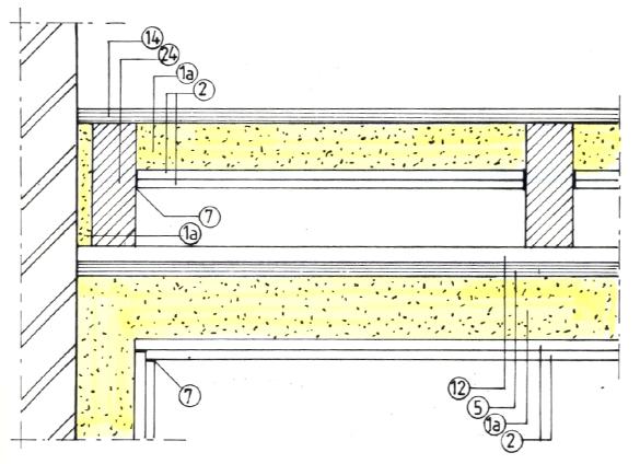 5 underlayment 19mm 6 multiplex 27 absorberende bekleding 30 multiplex wbp