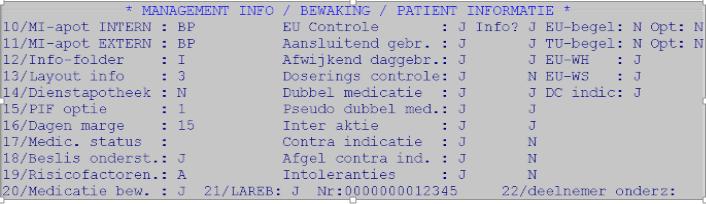 rubriek 20 5.5. Doseeradvies (Medicom) In Medicom kunt u voorschrijven via het doseeradvies.