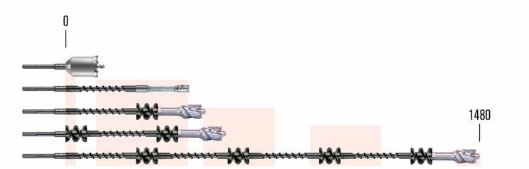 HAMERBOREN HELLER RATIO SYSTEM - HET RATIONELE GEREEDSCHAPSYS- TEEM VOOR BOORHAMERS De perfecte uitrusting voor de boorprofessional.