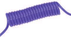 POLYURETHAAN (PU) GEN Hoofdstuk 1 KELM & PU spiraalslangen - met draaibare koppelingen Werktemperatuur: 0 C tot +50 C BSPT male - draaibaar 0306 Werkdruk: 8 bar Ook verkrijgbaar in blauw en geel.