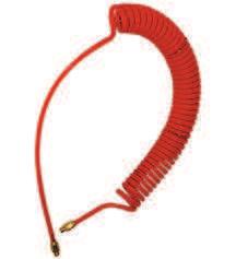 Door de elasticiteit en kleine buigradius is deze slang zeer geschikt voor gebruik in kleine ruimtes. Toepassing: productielijn luchtgereedschap, applicaties.