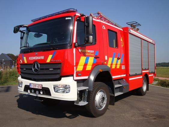 000 EUR Levering augustus 2016 Dit voertuig rijdt als eerste uit bij brand, technische hulpverlening en ongevallen met gevaarlijke stoffen.