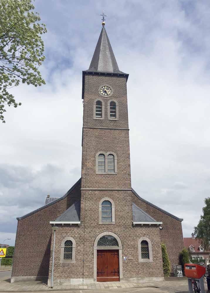 16 St.-Barbarakerk Tungeler Dorpsstraat 66 6005 RK Tungelroy Zondag 10.00-17.00 uur Al 225 jaar piekt de toren van de Barbarakerk in Tungelroy boven alle bebouwing in het dorp uit.