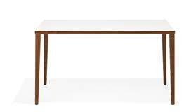 1500 LUCA DESIGN BY ROBERT DE LE ROI Een veelzijdig inzetbare tafelserie vervaardigd van hout.