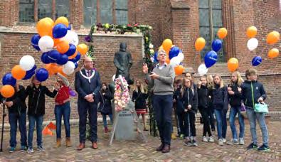 beroep op het Coöperatiefonds. Kinderen mochten bomen planten, glas blazen en fruit oogsten.