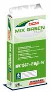 Green, fore green, putting green, tee Voor een groene grasmat met continue groei N» DCM MIX-GREEN PLUS ᗍ