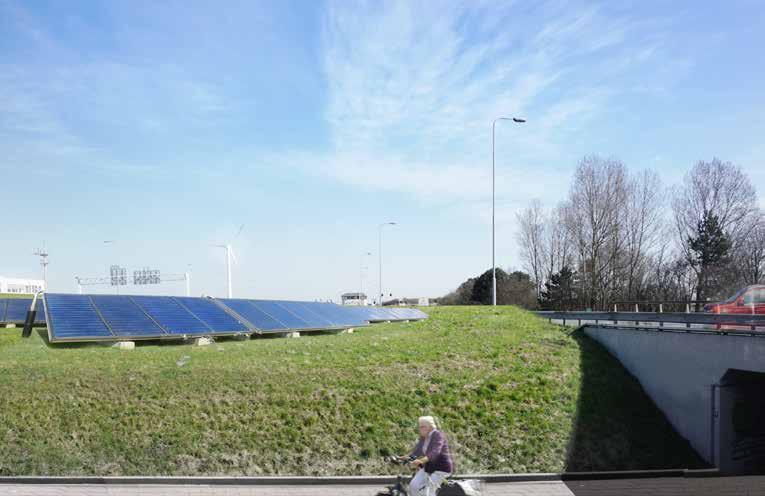 de hoofdbanen van de A7 Model zuid