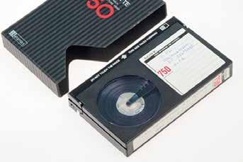 Betamax cassette.