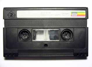 Video2OOO of Video Compact Cassette (VCC) Herkenbaar