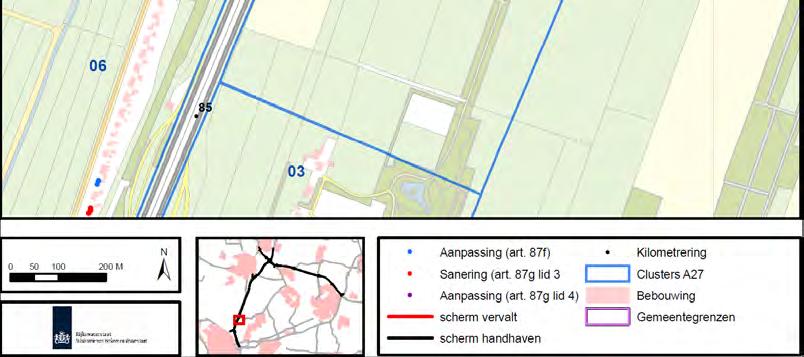 In cluster 5 is geen sprake van sanering- of aanpassingssituatie. In figuur 5.6 is de ligging van het cluster weergegeven. Figuur 5.