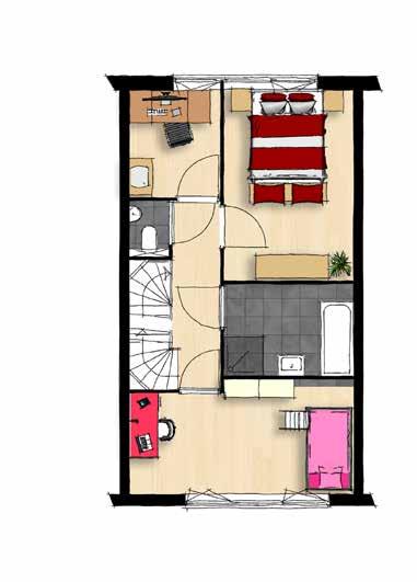 badkamer en toilet Houten berging in de tuin Veranda met avondzon Extra energiezuinig met zonnepanelen (EPC 0)