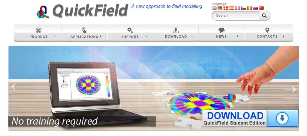 in projectdossier Bijlage) Bereken in QuickField ( http://www.quickfield.com/free_soft.