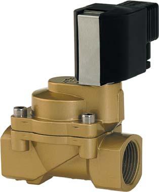 c Spoel onderling verwisselbaar zonder gereedschap Voor vervuild fluïdum is het gebruik van een filter, bovenstrooms ten opzichte van het ventiel, aanbevolen. BUSCJOST SERIE 85300 2/2-ventielen DN 8.