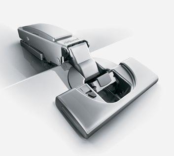 TIP-ON, de mechanische openingsondersteuning, kunnen greeploze meubels ontworpen worden.