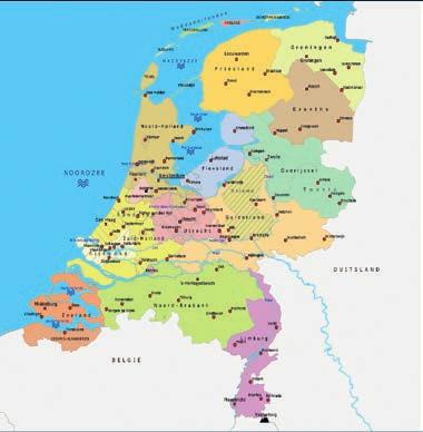 80 HOOFDSTUK WAAR GA JE NAARTOE? LES HOOFDSTUK WAAR GA JE NAARTOE? LES 8 Werk samen. Bekijk de kaart van Nederland. Bespreek de vragen.