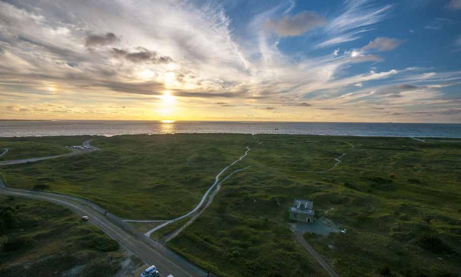 Ameland is een eiland met veel