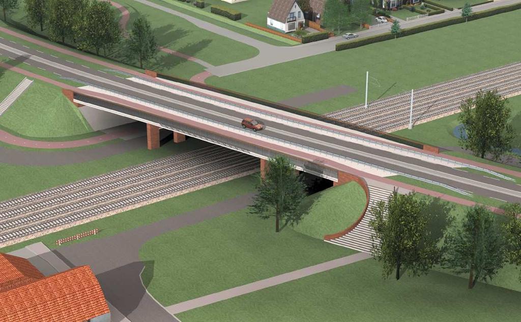 8. Bijzondere bouwprojecten De viaduct Olympiasingel Dit viaduct is met zorg ontworpen en op