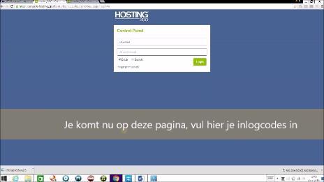 Je bent nu officieel eigenaar van een eigen domeinnaam en een hostingpakket. Gefeliciteerd! Nu is het tijd om te wachten.