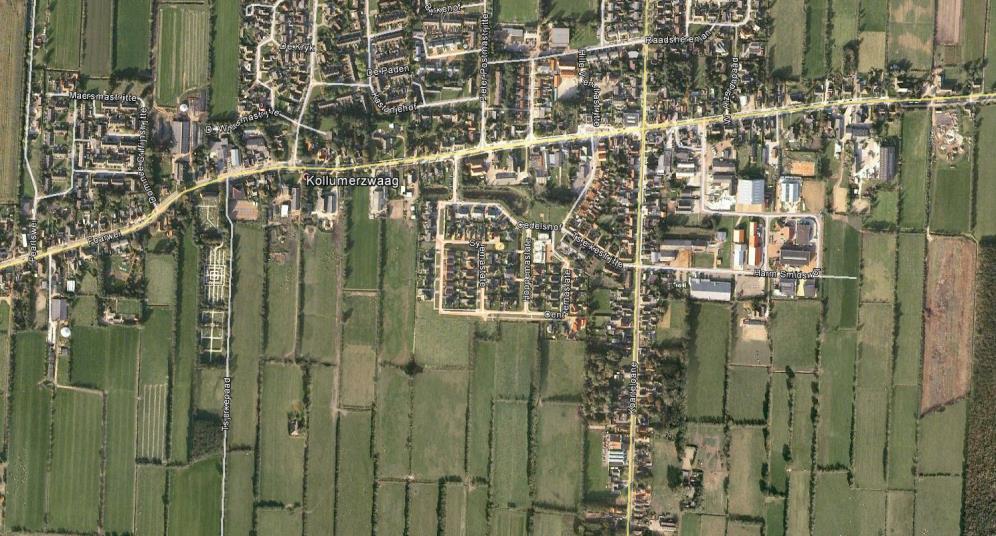 K o l l u m e r z w a a g Kollumerzwaag is gelegen in de gemeente Kollumerland & Nieuw Kruisland, heeft circa 3000 inwoners en is daarmee het tweede dorp in de gemeente.