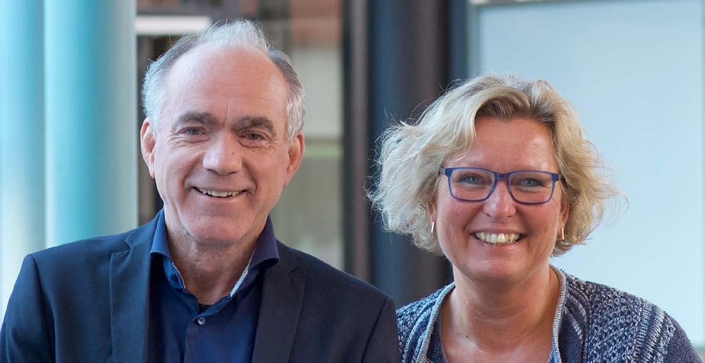 INTERVIEW DIALOOG IS HET TOVERWOORD Teun van Beusekom en Janine van den Ouweland nhtv breda NHTV in Breda bestaat ruim vijftig jaar.