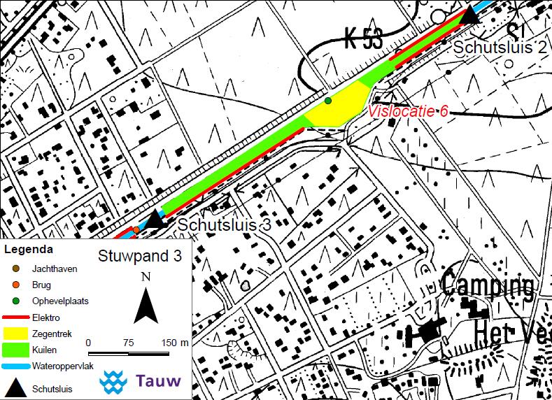 Kenmerk R-4738369QJB-ibs-V3-NL 3.4.3 Stuwpand 3 Stuwpand 3 ligt ter hoogte van Sint-Job-In- t-goor tussen sluis 2 (Brecht Scheepvaartlaan) en sluis 3 (Brecht Ebeslaan; figuur 3.6).