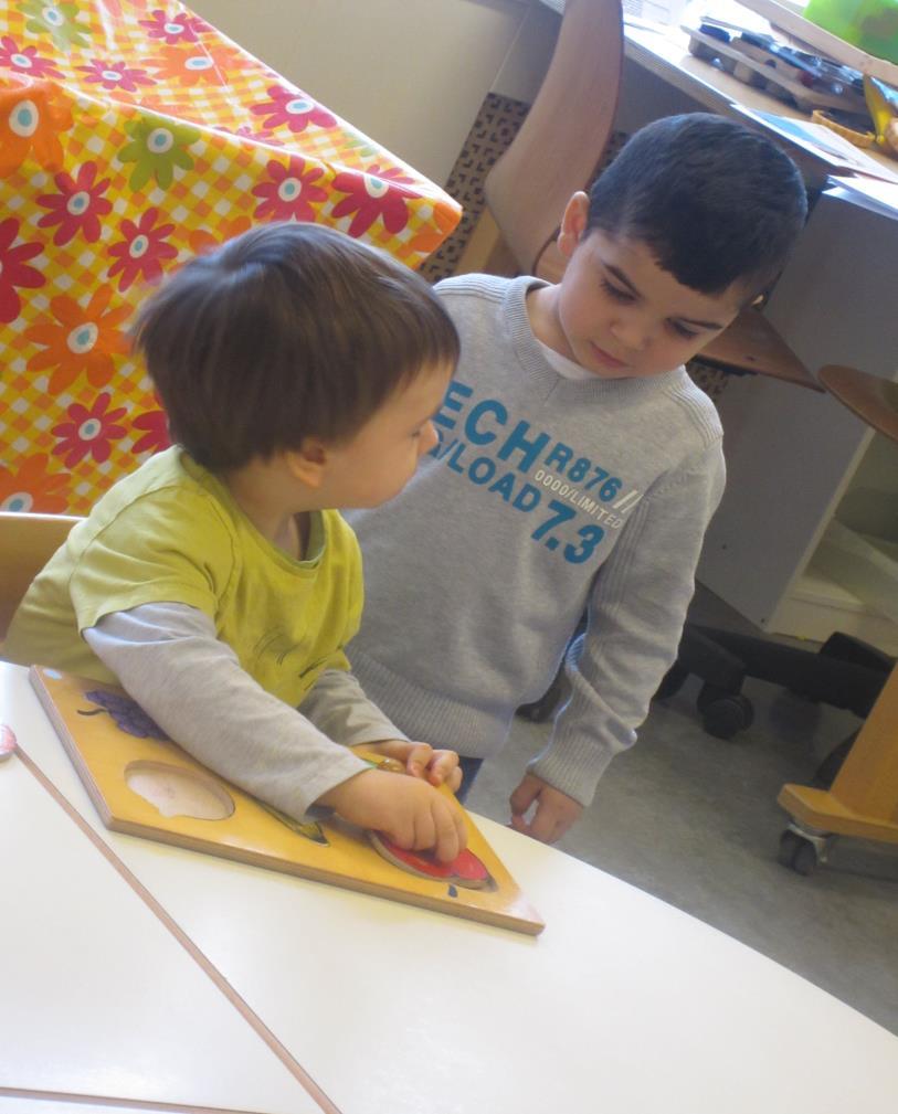 Samenwerking met de basisschool Bij de Haagse Voorschool is de samenwerking tussen de peuterspeelzaal en de basisschool heel intensief.