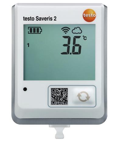 (Testo cloud) Saveris 2 App om gratis te downloaden Het WiFi datalogger-systeem Saveris 2 is de moderne oplossing voor de bewaking van temperatuur- en vochtigheidswaarden in opslag- en werkruimtes.