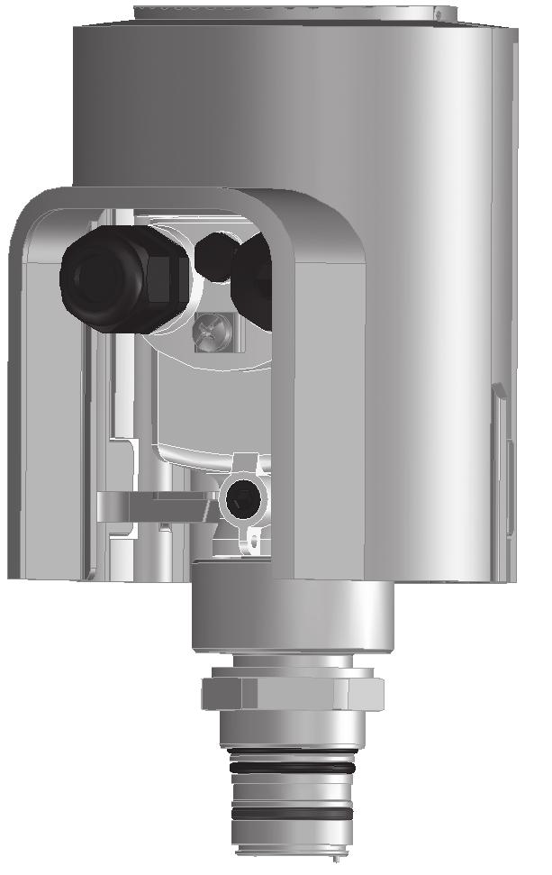 Montage-instructies Fig. 9: Meetsonde fixeren Spangewicht (6L) Schroefdraadelement M geïsoleerd, van PEEK Oog M van 6L (artikelnr.