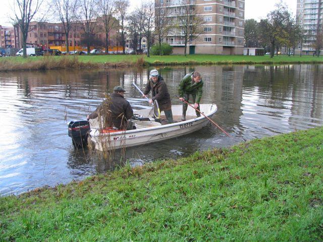 4.2 Visrecht Het water en omliggende gronden van het Burgemeester Reinaldapark zijn eigendom van de gemeente Haarlem.