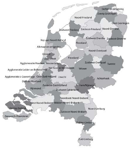 Op Europees niveau worden deze regio s eveneens gehanteerd en heten daar NUTS3-gebieden.