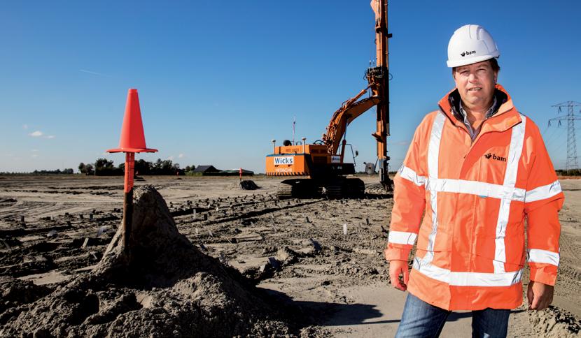 Bouwpraat Pieter Maljaars Tijdelijke losvoorziening ver weg maar bij SPIE zijn de voorbereidingen inmiddels in volle gang.