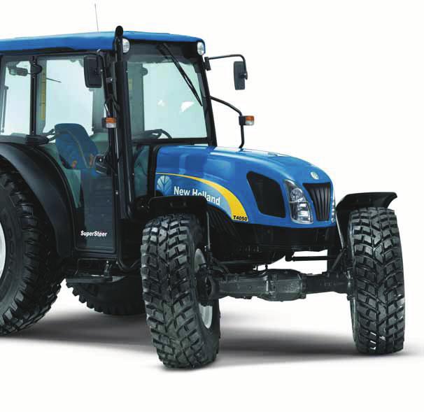 Laat de klant kiezen tussen 2WD, 4WD en SuperSteer -voorassen, zowel in een ROPS- als een Deluxe cabine-versie, en u zult een pakket met