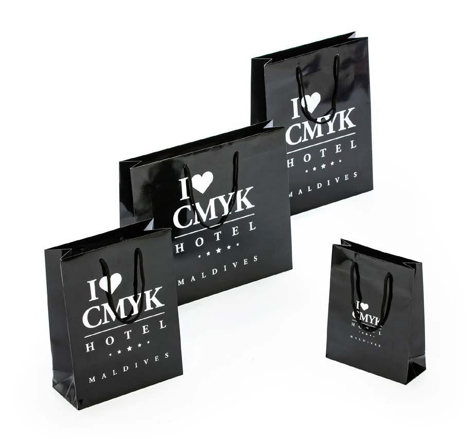 Luxe tassen gelamineerd Deze gelamineerde tassen zijn de perfecte verpakking voor je luxe producten.