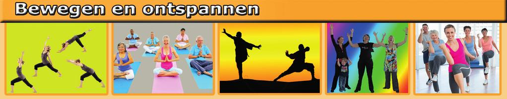 Ontspannen startdatum starttijd lessen Ontspanningsoefeningen vr 17 nov 20:00 4 Pilates BBB-pilates do 24 aug 20:00 1 Pilates do 24 aug 09:00 1 Pilates do 24 aug 19:00 1 Tai Chi Tai Chi vr 0 okt